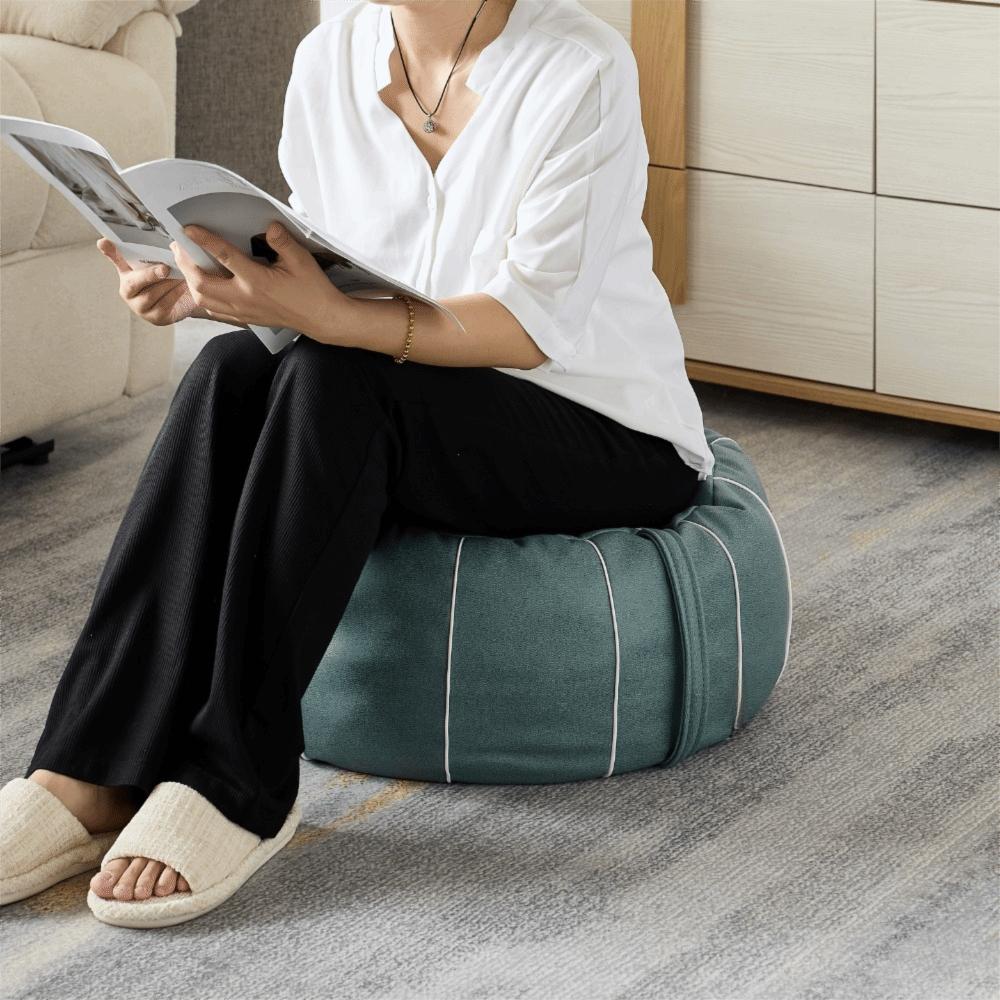 Kürbisförmiger Hocker Sitzsack Marokkanischer Stil Kleideraufbewahrungstaschen Fußstütze