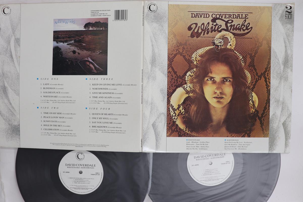 LP Record DAVID COVERDALE  WhitesnakeNorthwinds VSOPLP118 CONNOISSEUR 1988 UK Rock Used