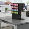 For Kitchen Counter Metal Flavor Pod Organizer Scratch Protection Kitchen Rack Kitchen Organizer 4-Tier Holder