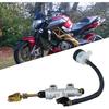 Motorcycle Brake Pump Iron and PVC Rear Brake Master Cylinder Pump for Most Motorcycle Brake Modification Accessories Universal Rear Brake Pump