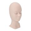 Eyelash Extensions Training Mannequin Head Soft Silicone Removable Eyelids Lifelike Practice Head