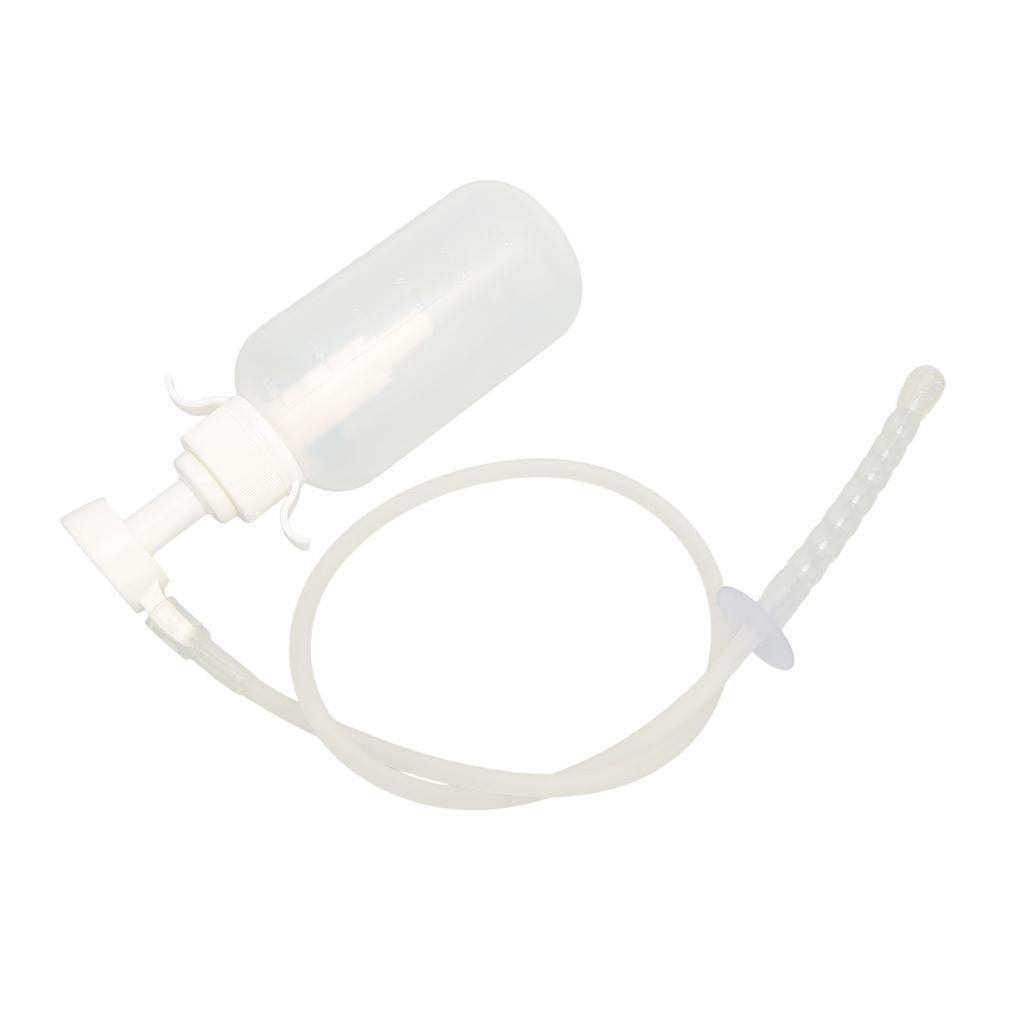 300ML Vaginal Douche Cleaner Reusable Manual Pressure Portable Transparent Enemas Cleaning System