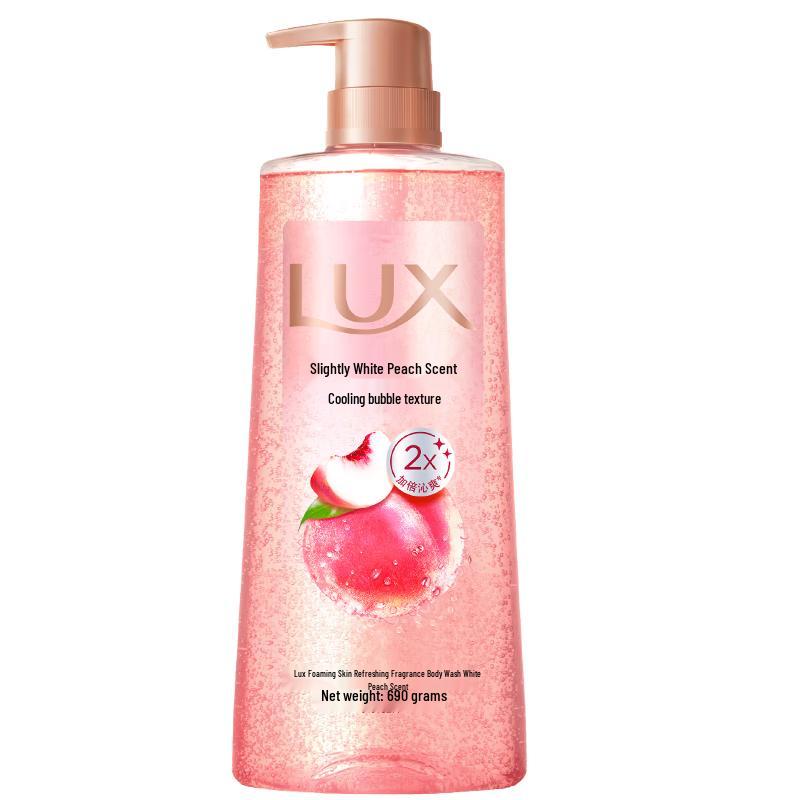 LUX White Peach Bubble Fresh Shower Gel