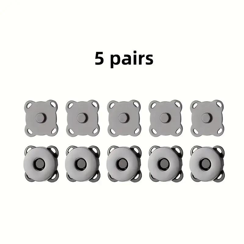 Invisible Mother And Child Plum Blossom Magnetic Button, Strong Suction Magnet Button, DIY Hand Sewn Concealed Button For Clothing And Luggage