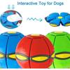 Children's Bouncing Ball, Magic Meta Ball, Magic Flying Saucer,Parent-Child Interaction, Transformation Flying Toy Outdoor Games