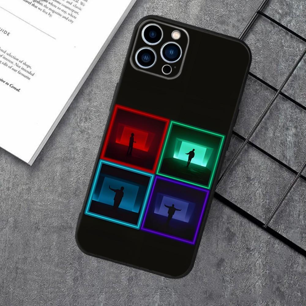Music B-Big Time Rush Phone Case For Apple iPhone 15,14,13,12,11,XS,XR,X,8,7,Pro,Max,Plus,mini Silicone Black Cover