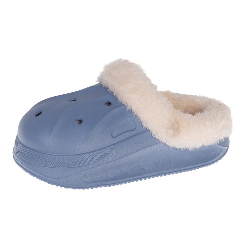 Kids Cotton Slippers Winter Warm Plush Clogs for Children Anti-slippery House Slides Casual Slip Ons Cotton Shoes Boys Girls New