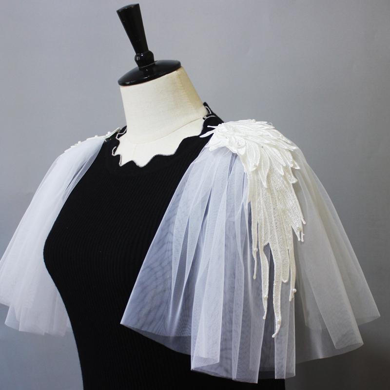 

Сетчатые пушистые наплечники для сценического выступления, студийной фотографии, реквизит, шаль, болеро, украшение плеч, костюм для косплея