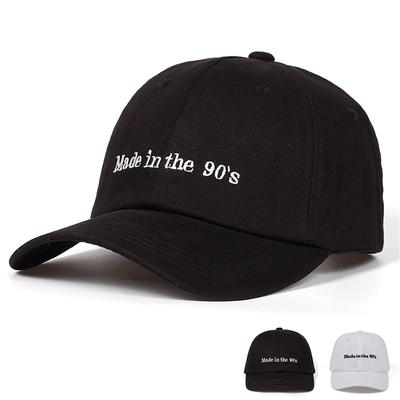 Dad Hat Lit Embroidered Baseball Cap Curved Bill Fashion Snapback Hip-hop Cap Hats Bone Garros