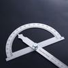 Rotary Stainless Steel Caliper Round Head Goniometer Adjustable Protractor Protractor 180 Degree Protractor Angle Ruler