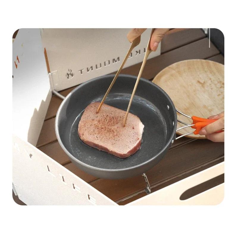 Outdoor Camping Suitable For 2-3 People With Pot, Teapot Combination, Portable Camping Equipment, Aluminum Pot, Cooking Utensils