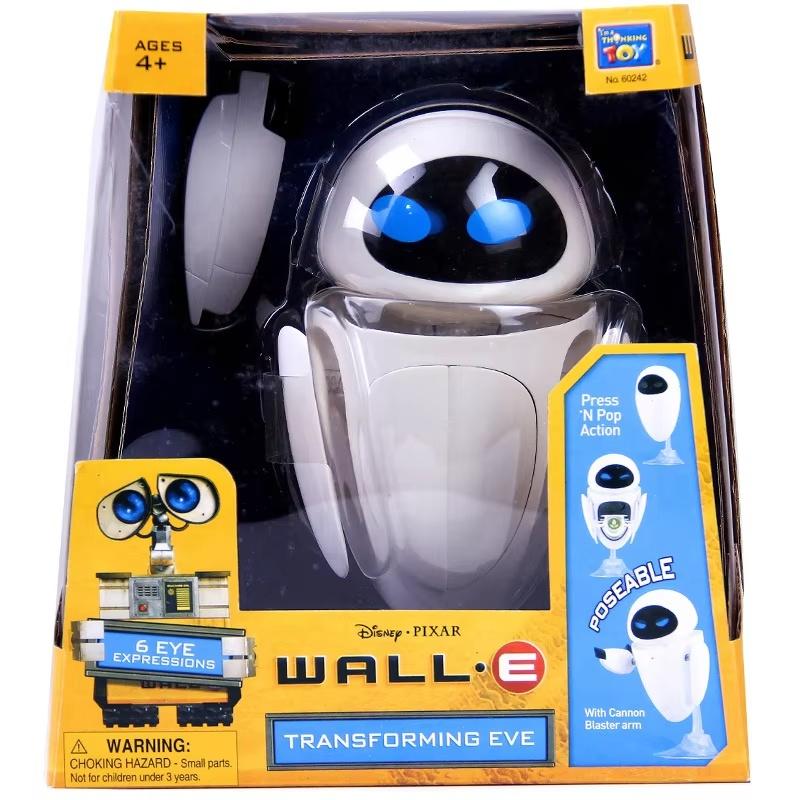 Wall·E Transformable Joints Wall.E Eve Action Figures Desktop Ornament Transforming Doll Model Boy Toy Surprise Gift Collectible