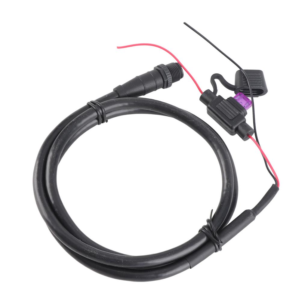 For NMEA 2000 N2K Male Power Cable with Fuse 5 Pin 1m 39.4in Long for Networks