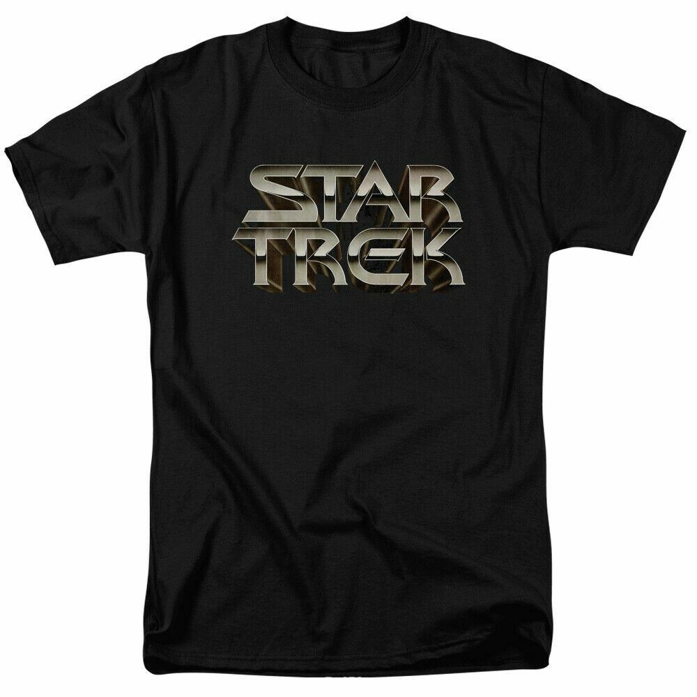 

Star Trek Feel The Steel T Shirt Licensed Sci-Fi TV Classic Adult Tee New Black XXL