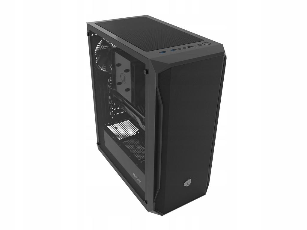 Obudowa Fury SHOBO SH4F ATX Midi Tower z oknem czarna