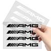 4Pcs Car Door Handle Stickers Tire Rear View Mirror Decals For Mercedes Benz AMG GLE GLS GLC CLA GLB ML C500 C200 C300 W204 W206 W205 W212 W203
