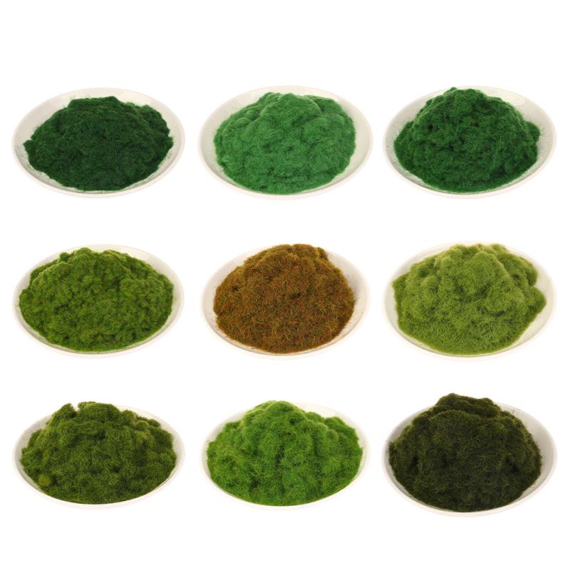 3/5Mm Grass Flock Powder For Artificial Terrain Game Landscape Accessories Fake Grass Sand Table Model Railway Layout