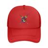 Mighty Morphin Power Rangers Trucker Hat Adult Outdoor  Mesh Baseball Caps Polyester Adjustable Fishing Hat