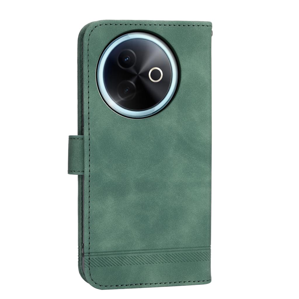 DIERFENG DF-03 For vivo Y39 5G Case Lines Imprint Wallet Leather Phone Cover