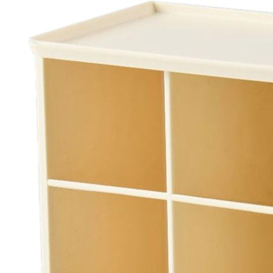 Storage Box Large Capacity Desktop Organizer with Divided Grid Design Container for Student Supplies Stationery Cosmetics