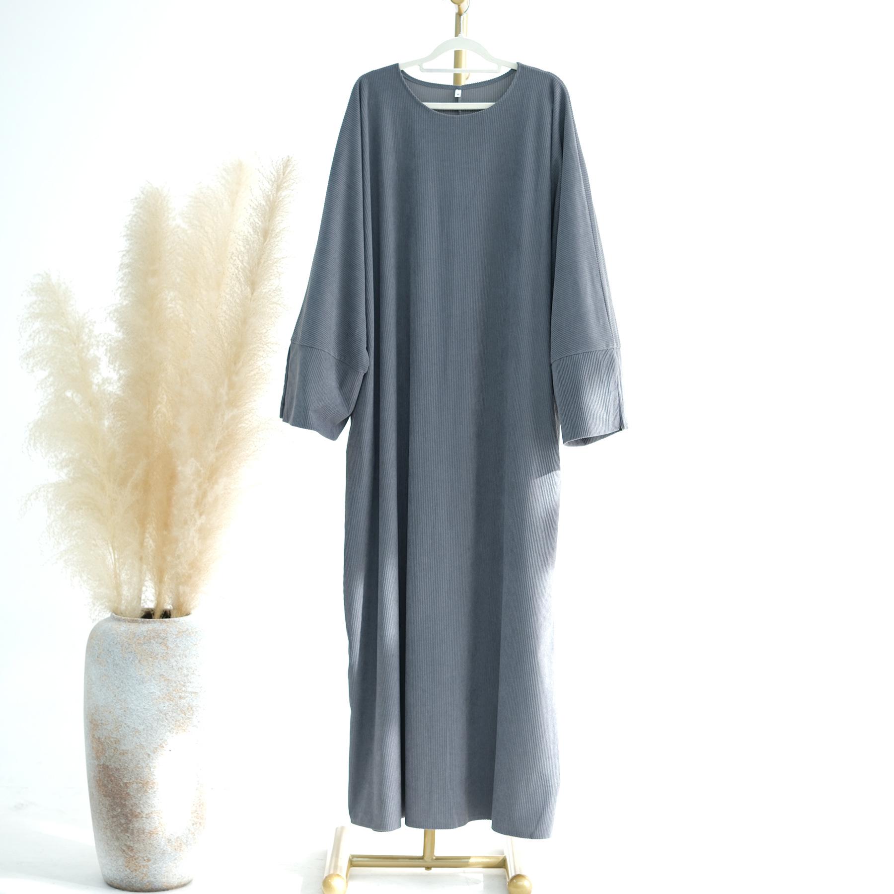 

Loriya Осенне-зимнее повседневное платье-халат LR688 - Коллекция 2023 Дубай и Турция Small