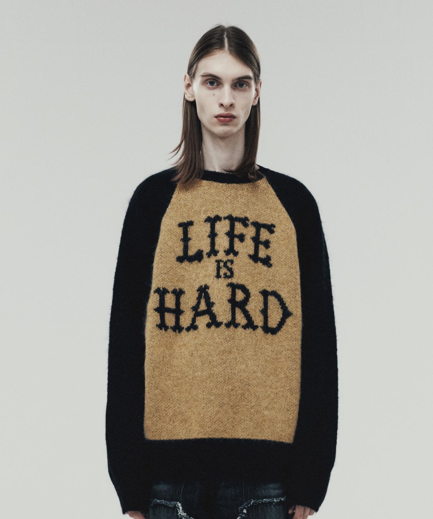 The Vinyl House Mohair Jacquard Sweater Yellow (Vh2Dfuk604A) Yellow/S