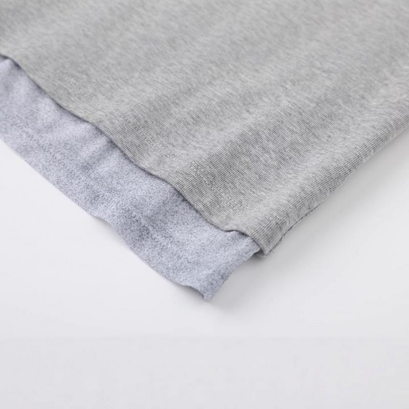 Spring 2026 Small Horse Pearl Necklace Print Two-Piece T-shirt