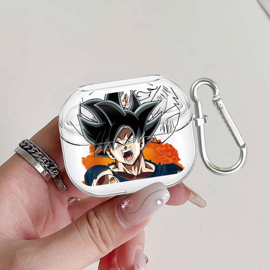 

Case For Samsung Galaxy Buds 2Pro Live 4 Pro 2 3 FE 3Pro 4Pro Clear Earphone Cases Cover With Hook Cool D-ragonS B-allS Buds Live