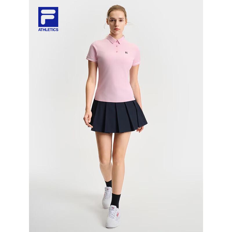 Fila Women's Short Sleeve Knit Polo Shirt