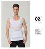 Men's Tummy Control Shaping Vest - Breathable Mesh Bodysuit with Bust and Tummy Support.