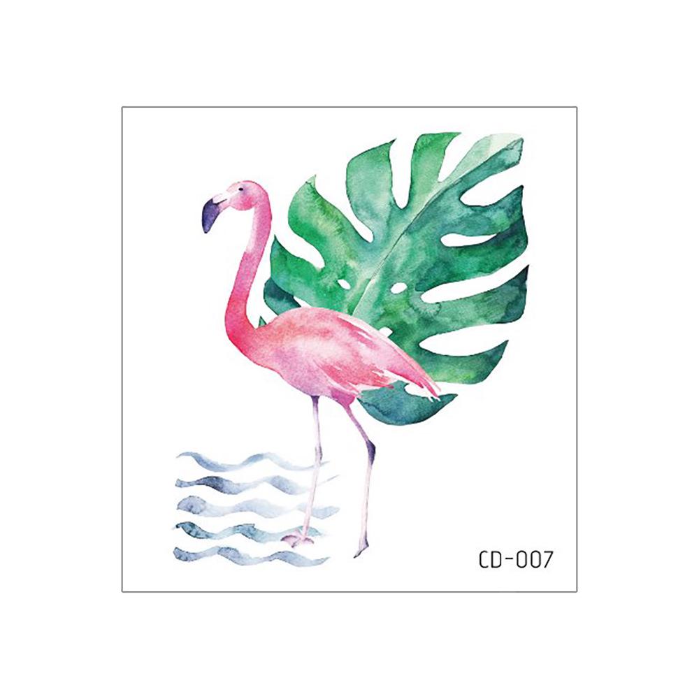 Waterproof Temporary Tattoos for Kids - Flamingo & Unicorn Designs