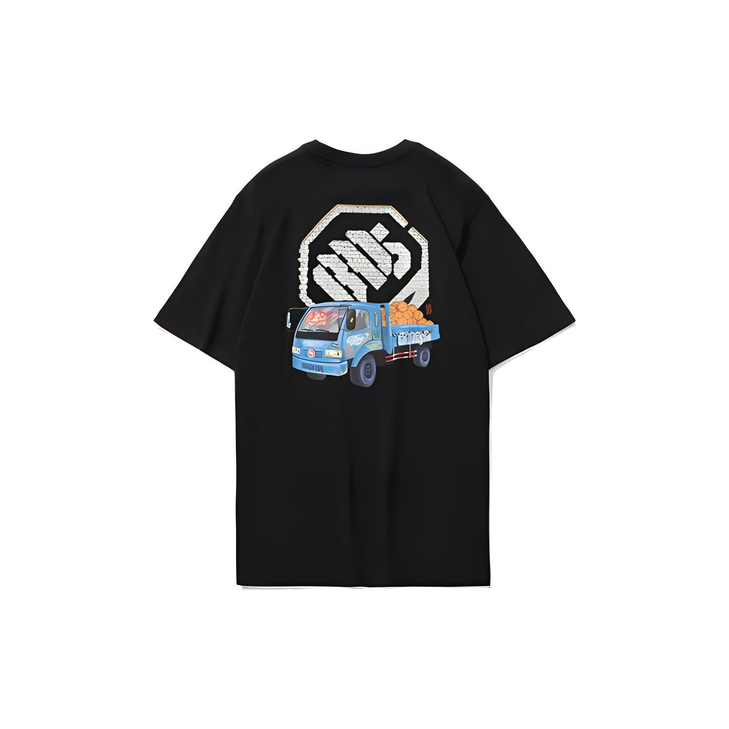 Li-Ning BadFive Hoops Graphic T-shirt Black Men s AHSR107-7 XL