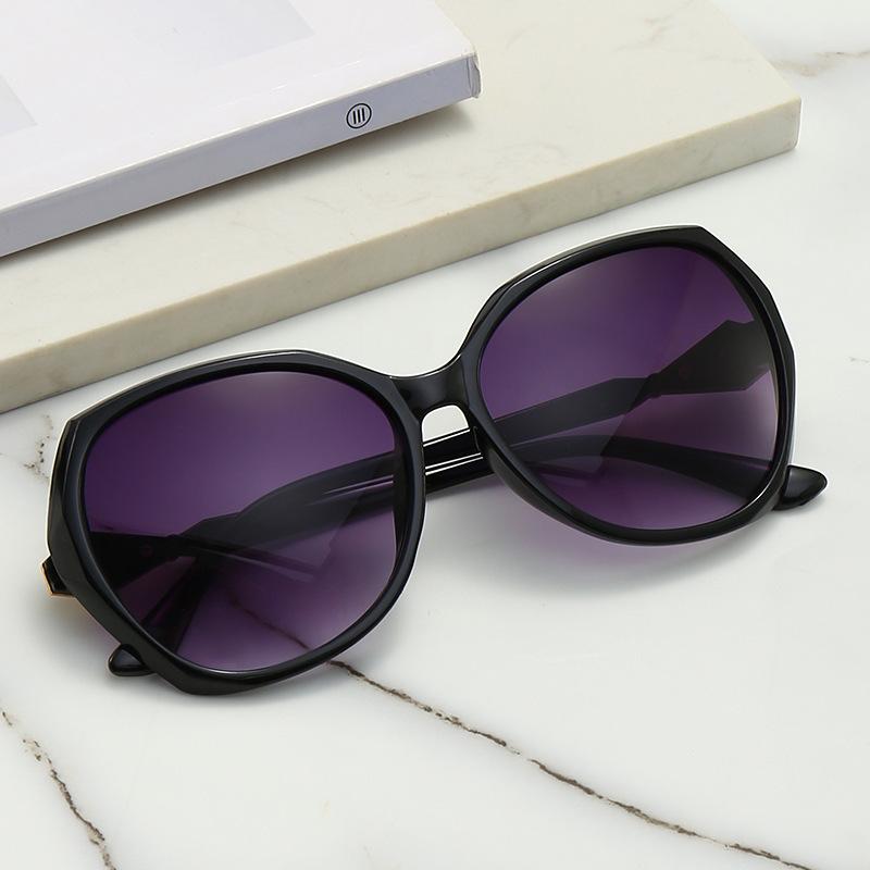 Sunglasses Women'S Sunglasses Korean High-End Sunshade Tide Ins Red Book Street Shot Retro