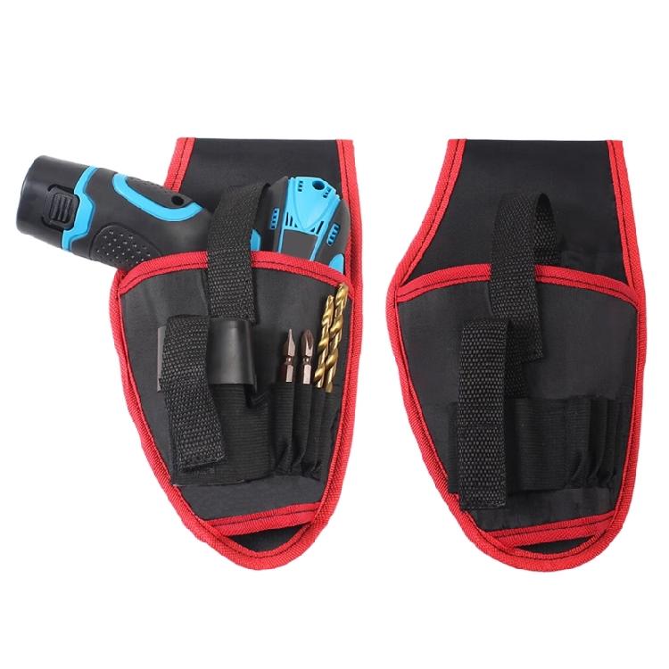 Efficient Storage Pouch for 12V Drills Holsters Multiple Pockets Durability Waterproof Polyester Tool Bag Waist Pack