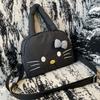 Cute Cartoon Kitty Handbag New Women's Shoulder Bag Crossbody Bag Large Capacity Commuter Tote Bag Solid Color Women Handbag