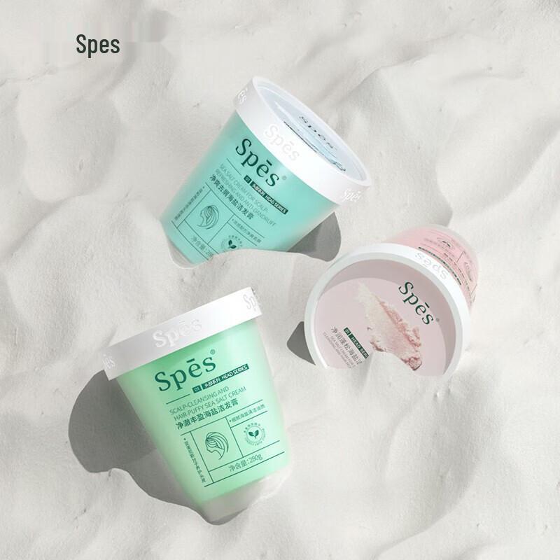 Spes Anti-Dandruff Sea Salt Hair Cleansing Cream