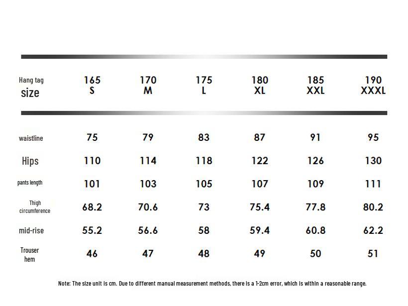 GXG Men's 2024 Fall Straight-Leg Pants