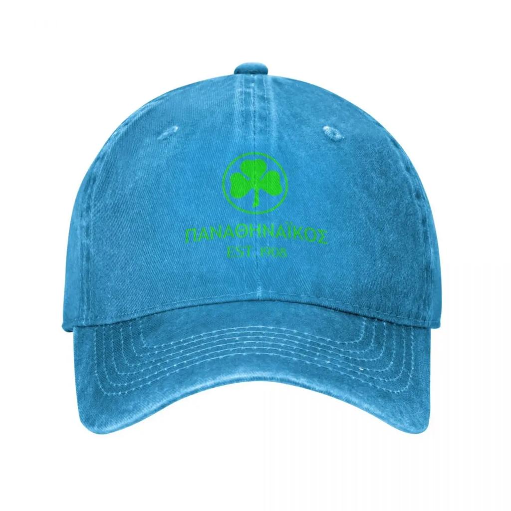 Panathinaikos Greek Green 2 Baseball Cap Hat Luxury Brand  Cap Funny Hat Woman Hats Men'S