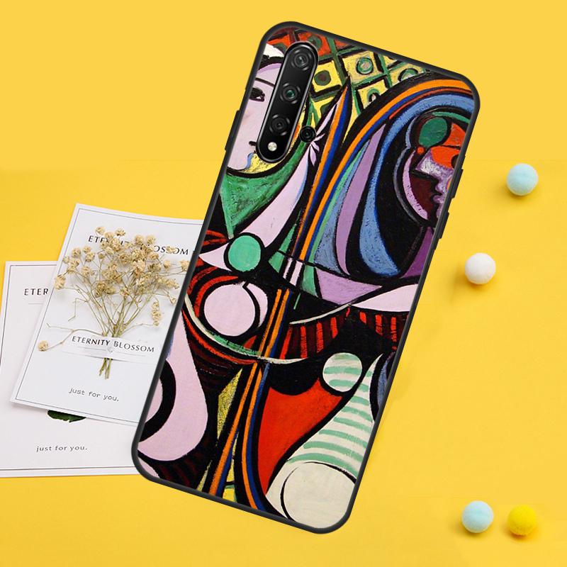 Picasso Abstract Art Painting For Huawei Nova 10 9 SE 12i 11i 8i 12s Y90 Y60 Y70 Y72 Y61 Y91 P20 P30 P40 Lite P60 Pro Case