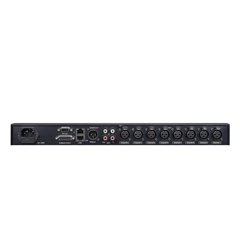 Huidu HD-MX8 8-Channel Professional Conference Audio Mixer (CN Version)