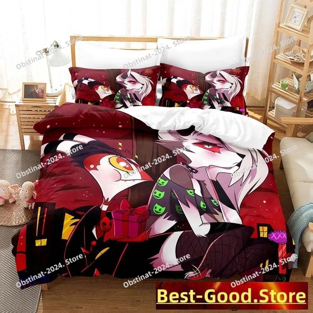 Fizzarolli Boss Bedding Set Printed Comforter Quilt Bed Cover Duvet Cover Pillow Case 3 Pieces Sets Kids Adult Size Anime Sheet