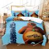Set Letto Grizzy e i Lemming Stampato in 3D Copripiumino Camera da Letto Copripiumini Singolo Matrimoniale King Size Copripiumino Casa