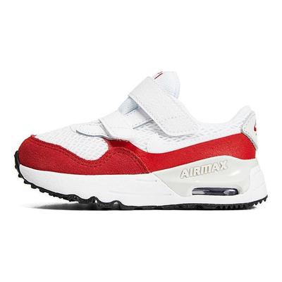 Air Max SYSTM TD White University Red Baby Sneakers Photon-Dust DQ0286-108
