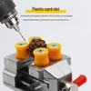 360° Rotatable Suction Cup Mini Bench Vise for Walnut Clamping