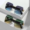 Square Sunglasses, Rimless Glasses Of The Same Style, Colorful Sunglasses Uv400.