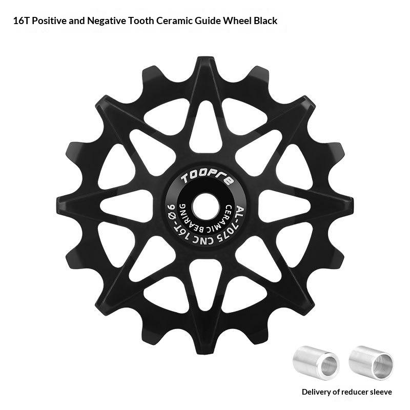 Experience Smooth Riding with 10 12 14 16T Aluminum Bicycle Derailleur Jockey Wheels Ceramic Bearings