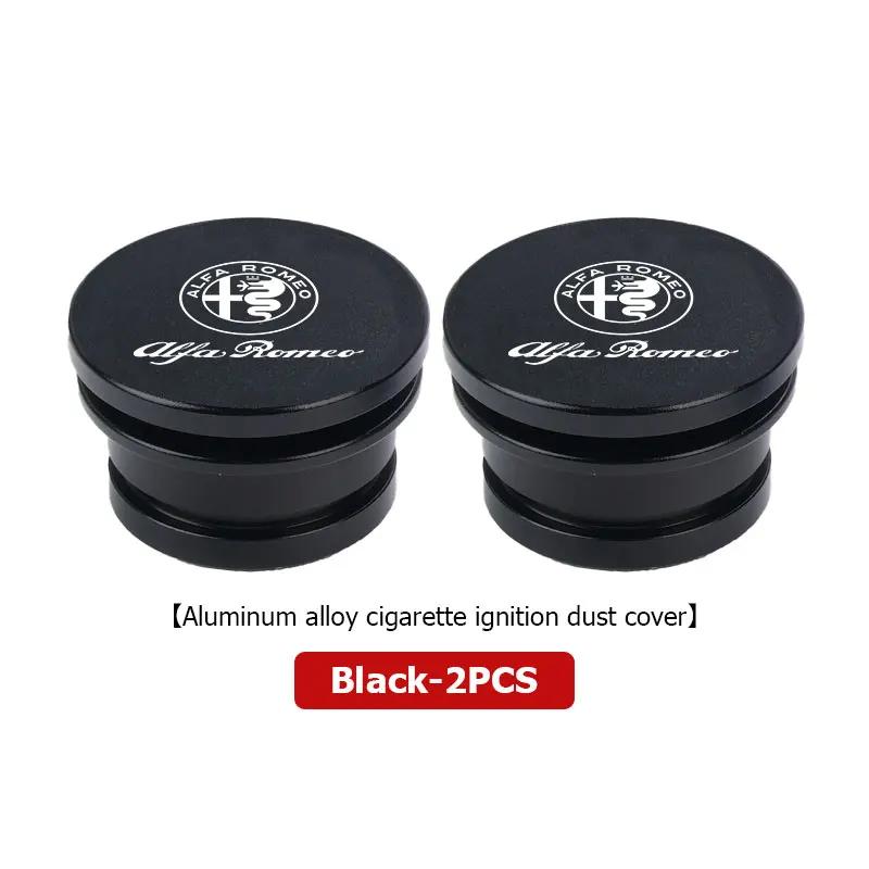 DCLLR1 Car Metal Cigarette Lighter Button Cap Dustproof Cover Socket For Alfa Romeo Giulietta GT 159 147 156 Mito Brera Giulia Spider