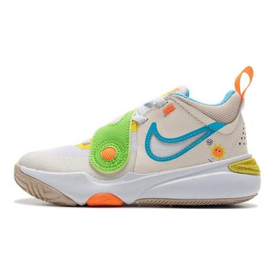 Team Hustle D11 PS Play Freely Kids Sneakers Cream Pale-Ivory White FN8905-141