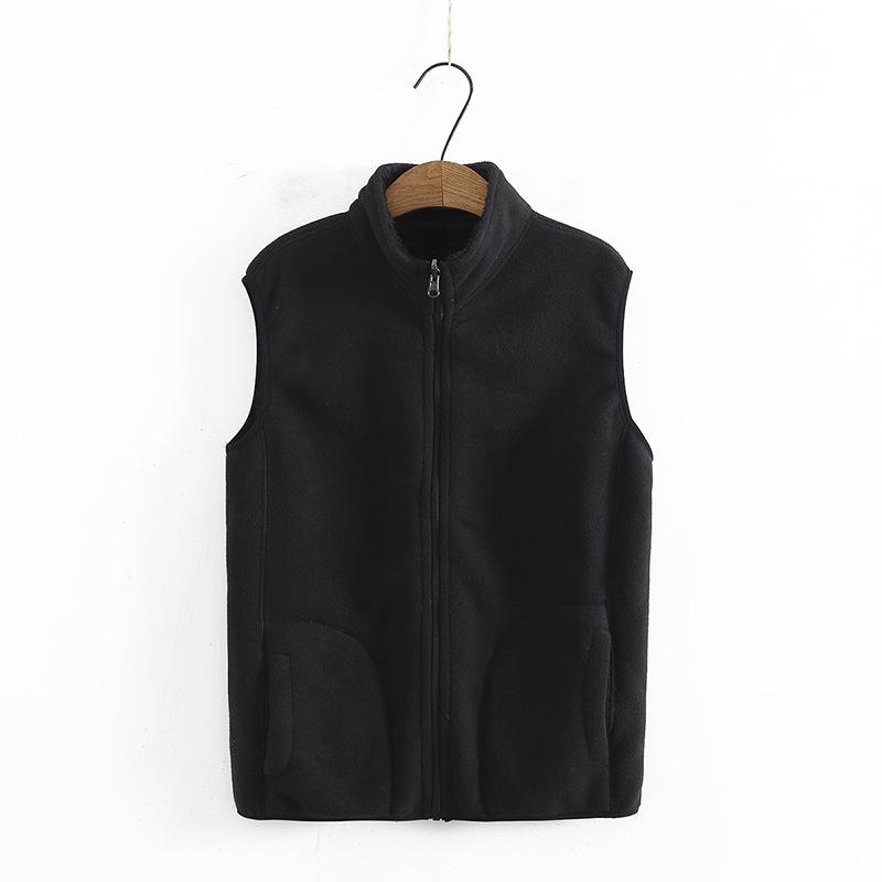 Women's Reversible Fleece Vest - Fashionable, Warm, Sleeveless Jacket for Autumn/Winter