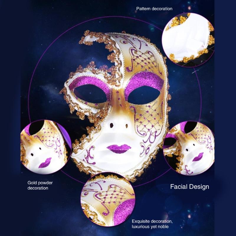 Maskenball Halbmaske, Maskenball Dekorationen Maske für Damen Halloween Maskenball Verkleidungen Karneval Partys